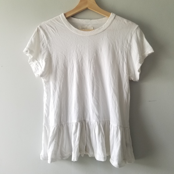 The Great The Ruffle Tee White size 1 - Picture 5 of 14